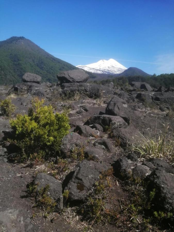 Cabana May Pao, Para 3 En Melipeuco Cerca Del Parque Nacional Conguillio Екстериор снимка